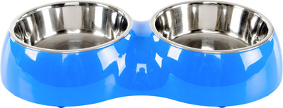 Набор мисок для животных ZooZooZoo на подставке SWT-6046-450 (синий)
