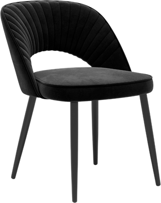 Стул Памир Новара F90 (черный/черная опора)