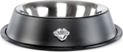 Миска для животных ZooZooZoo Лапка SWT-5022-950 (черный)