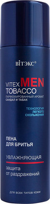 Пена для бритья Витэкс Men Tobacco Увлажняющая (250мл)