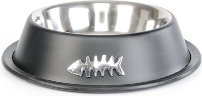 Миска для животных ZooZooZoo Рыбка SWT-5022-450 (черный)