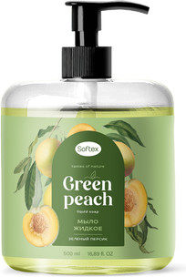 Мыло жидкое Dziyna Green Peach (500мл)