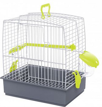 Клетка для птиц Voltrega 001631B (серо-зеленый)
