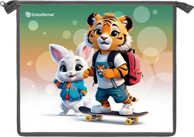 Папка для тетрадей Schoolformat Яркие зверята / ПТПМ1А5-ЯЗВ