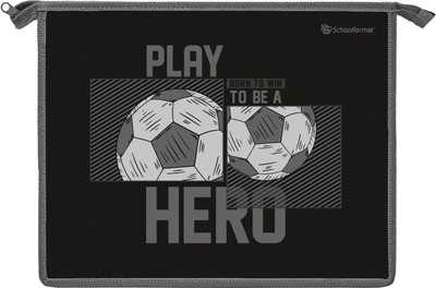 Папка для тетрадей Schoolformat Герой футбола / ПТКМ1А5-ГФ (синий)