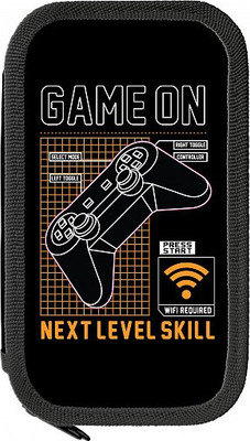 Пенал Schoolformat Джойстик / ПК2-ДЖС (черный)