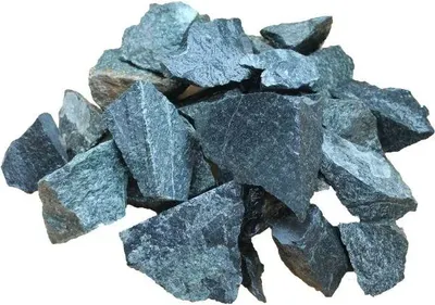 Камни для бани No Brand Змеевик колотый мелкая фракция (10кг, коробка)