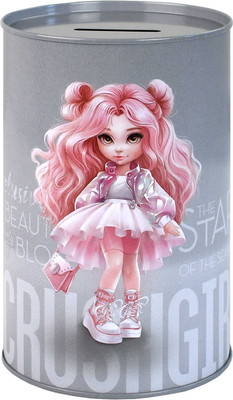 Копилка Феникс+ Фешн девочки / 69374 (серый)