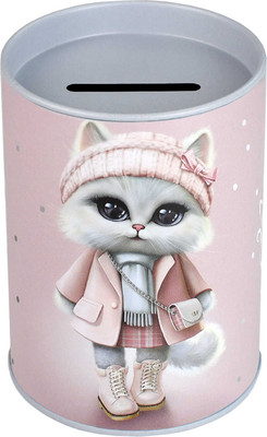 Копилка Феникс+ Городские кошечки / 69370 (розовый)