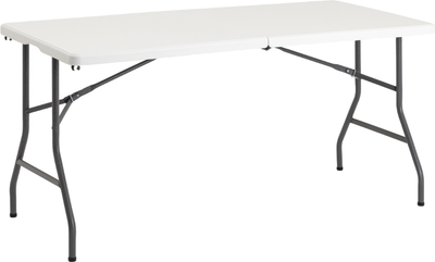 Стол складной Stool Group 122x61x74 / Z122-3X-H.ADJ (белый)