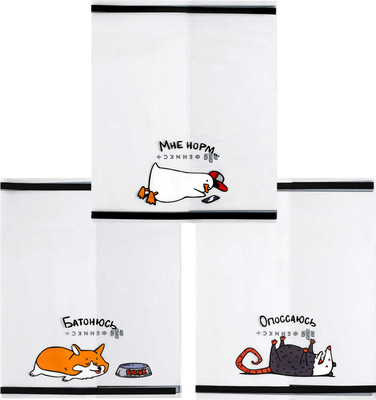 Набор обложек Феникс+ Герои с характером / 69103 (3шт)