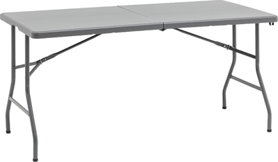 Стол складной Stool Group 122x61x74 / Z122-3X-H.ADJ (серый)