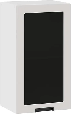 Шкаф навесной для кухни ТриЯ Гренада 1В4С (белый/холст мокко)