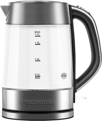 Электрочайник Redmond KG256 (стекло/сталь)