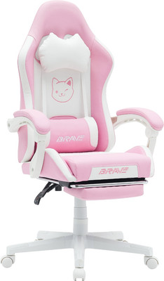 Кресло геймерское Brave WS-7 (Kitten Pink)