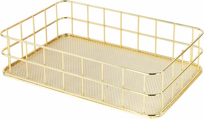 Органайзер для косметики Monte Vita Корзинка / 272481 (золотой)