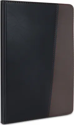 Ежедневник Deli 7911 (120л, черный/коричневый)