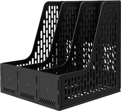 Лоток для бумаг Deli 9843 (черный)