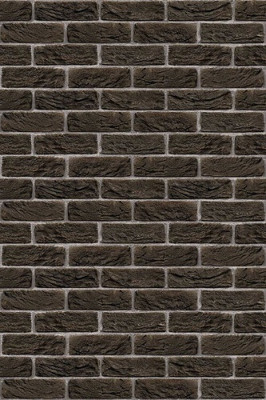 Декоративная плита Везувий Фаспан Декор №1001 Вертикаль 9мм 1200х800 (коричневый)