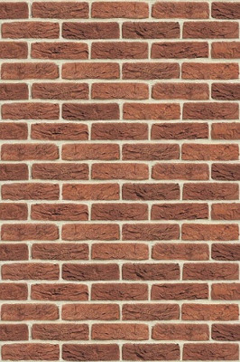 Декоративная плита Везувий Фаспан Декор №1002 Вертикаль 9мм 1200х800 (красный)