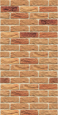 Декоративная плита Везувий Фаспан Декор №1006 Вертикаль 9мм 1200х600 (песочный)