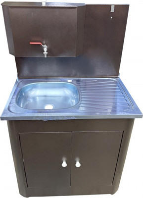 Умывальник для дачи No Brand Дуэт 2-х дверный 500х800 / 554411 (античная медь)