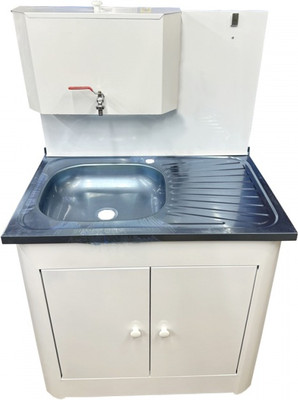 Умывальник для дачи No Brand Дуэт 2-х дверный 500х800 / 554410 (белый)