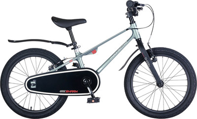 Детский велосипед Maxiscoo Shark Sport 18 2025 / MSC-SH1841 (графит, разобранный, в коробке)