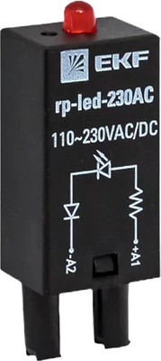 Модуль светодиодный для реле EKF rp-led-230AC