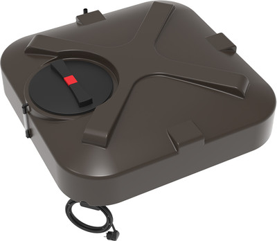 Бак для дачного душа Rostok С подогревом (200л, коричневый)