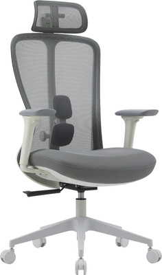 Кресло офисное Sparx FX-28 Fansil (белый/серый)