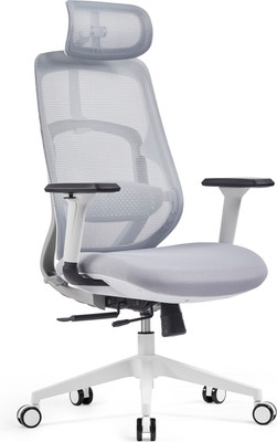 Кресло офисное Sparx FX-4 Ghost (белый/серый)