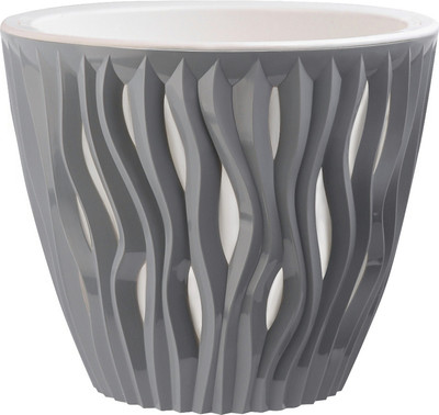 Кашпо La Decoro Вдохновение / КШ-9666 (серый жемчуг)