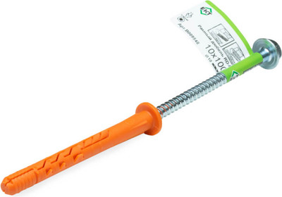 Дюбель рамный ЕКТ RD-H 10х100 с шурупом (нейлон)