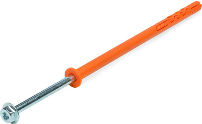 Дюбель рамный ЕКТ RD-H 10х180 с шурупом (нейлон)