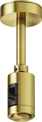 Потолочная база для трекового светильника Maytoni Short TRA156C-S1-BS