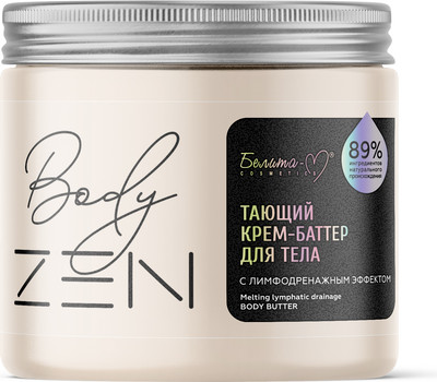 Крем для тела Белита-М bodyZEN Тающий с лимфодренажным эффектом (380г)