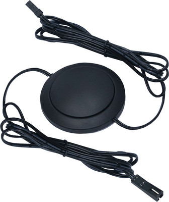 Выключатель для светодиодной ленты AKS ножной в сборе c проводами (плоский)