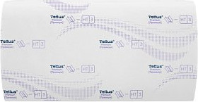 Бумажные полотенца Tellus сложения ZZ премиум 2 слоя / 133100
