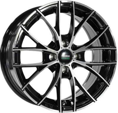 Литой диск Megami MGM-28 14x5.5" 4x98мм DIA 58.6мм ET 35мм BKF