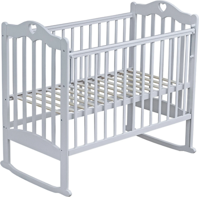 Детская кроватка Мой Малыш 5 (белый)