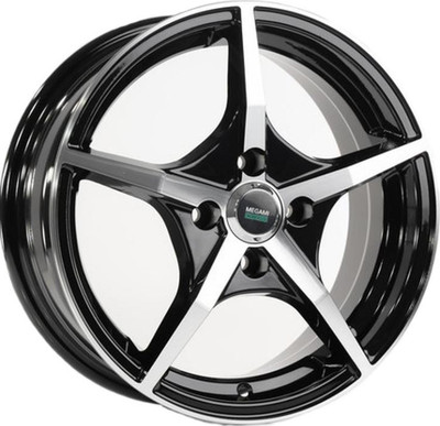 Литой диск Megami MGM-19 15x6" 4x100мм DIA 60.1мм ET 50мм BKF