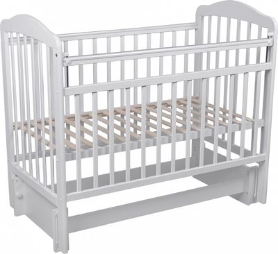 Детская кроватка Мой Малыш 9 (белый)