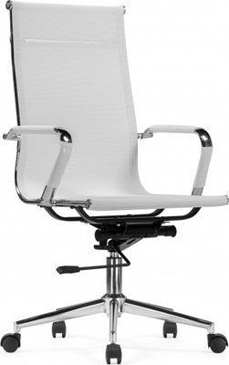 Кресло офисное Woodville Reus (белая сетка/хром)