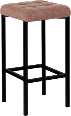 Табурет барный Woodville Лофт (корица/черный матовый)