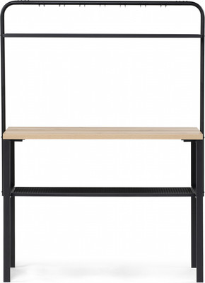 Барный стол Woodville Нари 120х50х171 (делано/черный матовый)