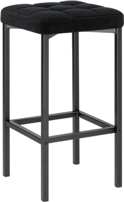 Табурет барный Woodville Лофт (блэк/черный матовый)