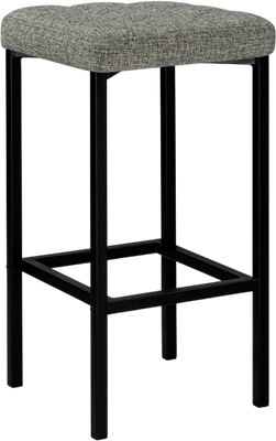 Табурет барный Woodville Лофт (графит/черный матовый)