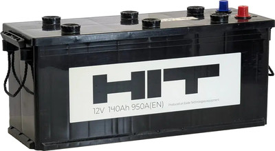 Автомобильный аккумулятор HIT Рус с бортом 950A / 6СТ-140 MAC 120 (140 А/ч)