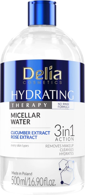 Мицеллярная вода Delia Cosmetics Hydrating Therapy (500мл)